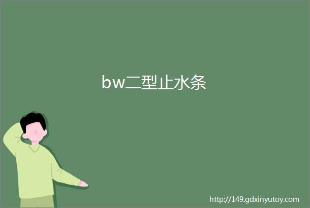 bw二型止水条